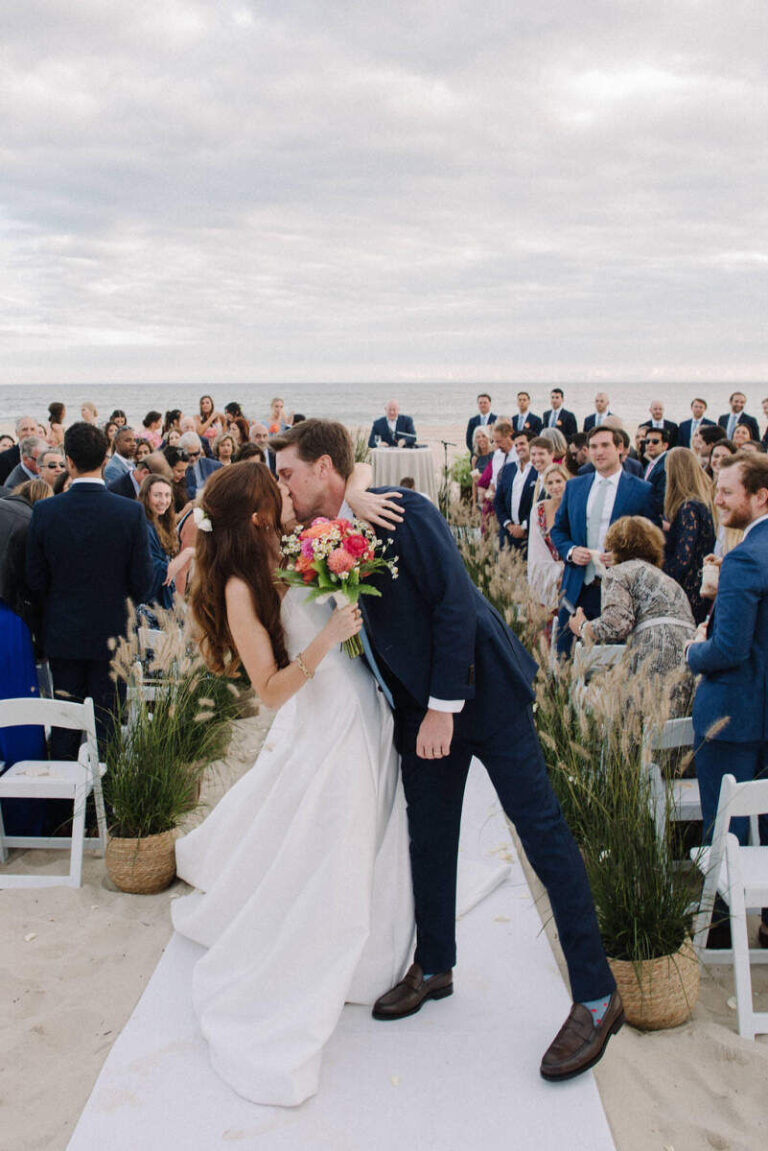 A Beach Wedding for Isabel and Tony Bridgehampton Tennis and Surf Club in Bridgehampton, New York